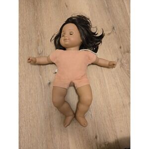 American Girl Bitty Baby Twin Girl Doll – Brown Hair & Brown Eyes  please read